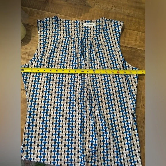 3 Layering Sleeveless Blouse | Tops. Tahari | Calvin Klein. Women’s Sz L EUC - Picture 11 of 16